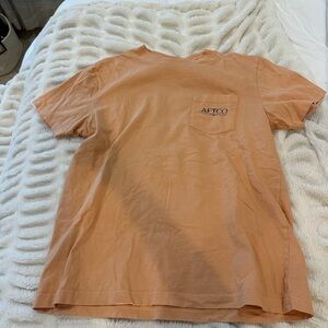 AFTCO Coral Cotton Tee